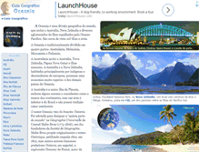 Tablet Screenshot of oceania-turismo.com